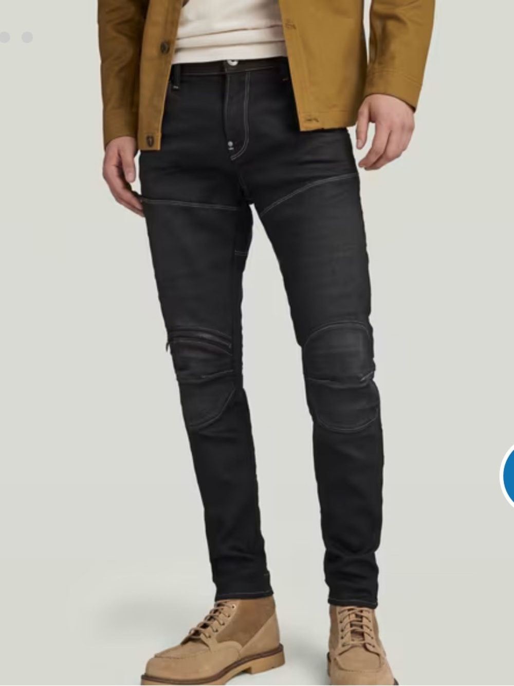 G- star Raw 5620 3D Zip Knee Skinny Jean